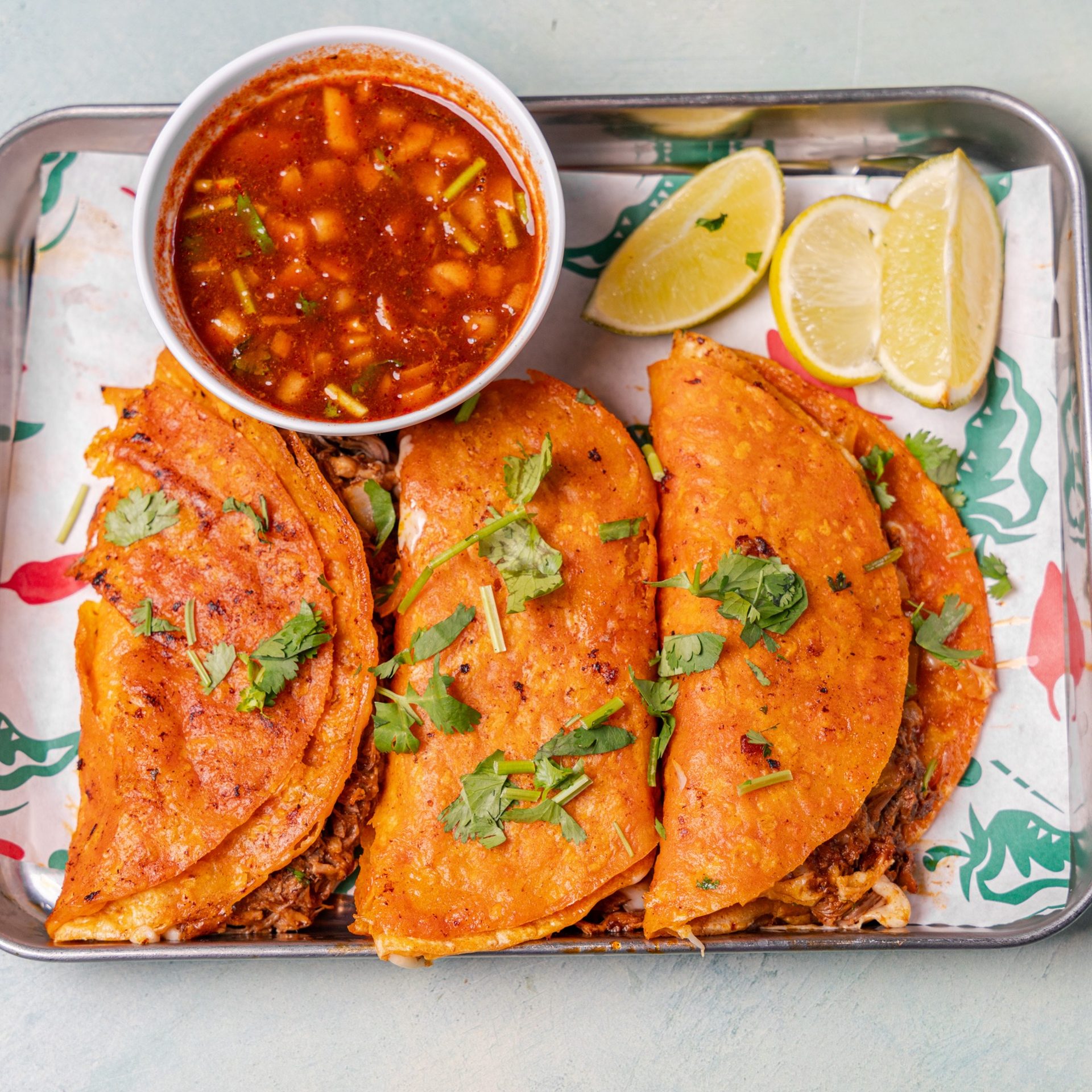 Handmade tortillas, classic recipes