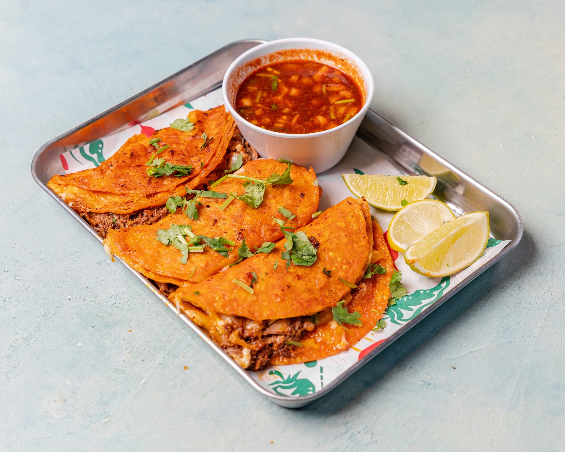 Birria tacos