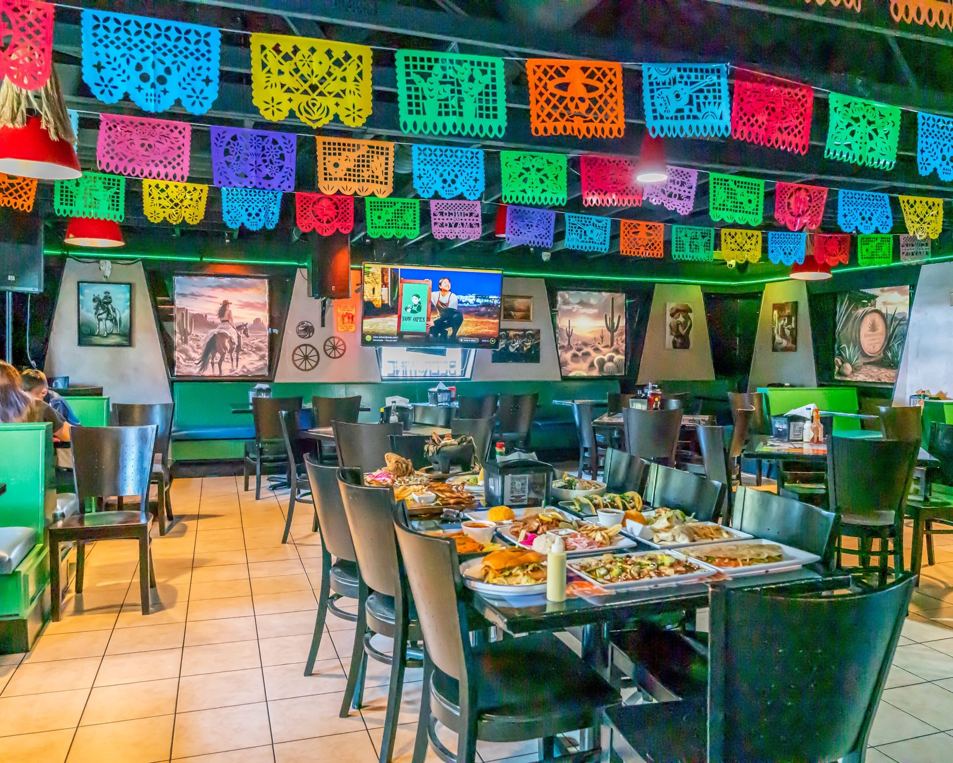 Murals, black lights, and Mexican icons