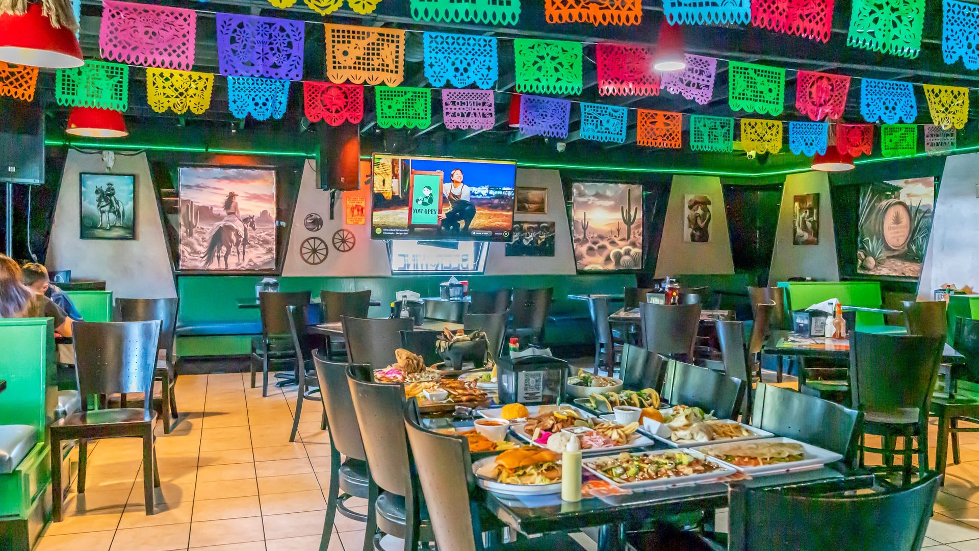 Murals, black lights, and Mexican icons