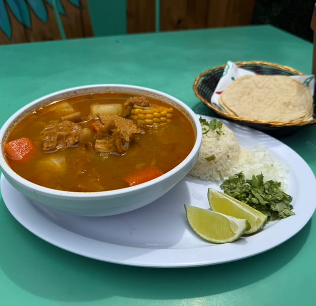 Mondongo Hondureño (Honduran Tripe Soup).