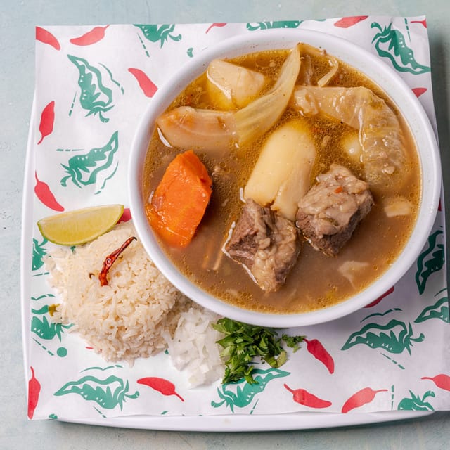 Caldo de Res (Beef Soup).