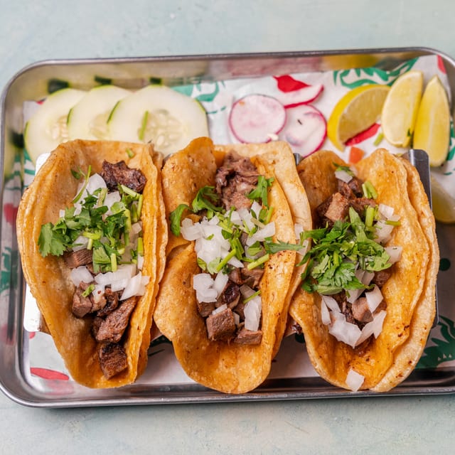Lengua Taco (Beef Tongue Taco).