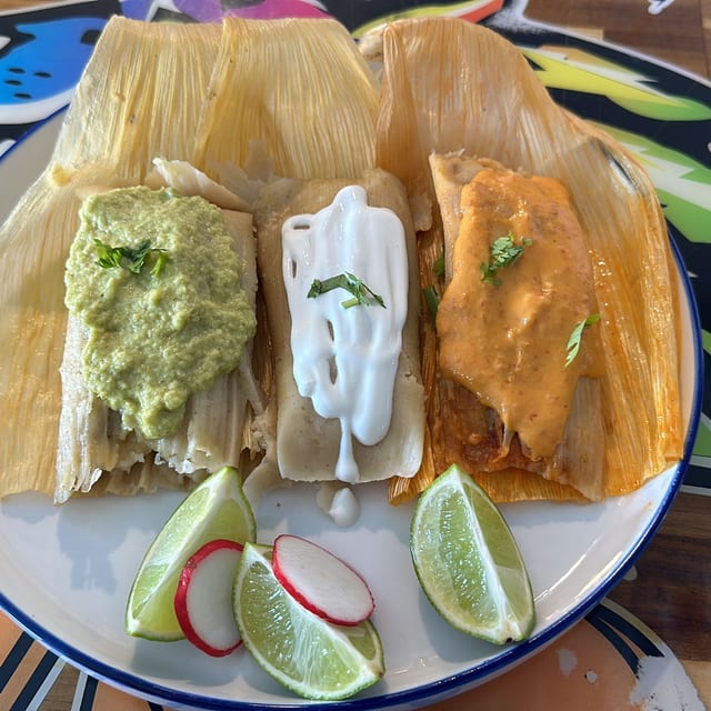 Lunch Tamales.