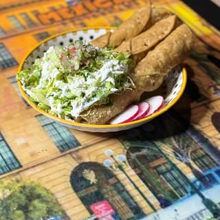 Chicken Flautas (Rolled Fried Chicken Tacos)